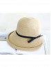 Japanese Paper Grass Super Soft Foldable Hat with Bow